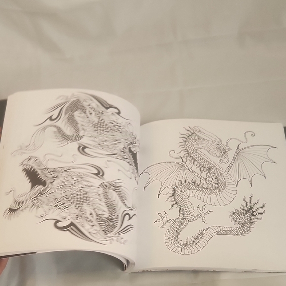 Tattoo Art Coloring Book - Picture 6 of 8